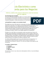 Comercio Electrónico Como Herramienta Para Los Negocios