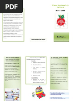 Folheto - Plano Nacional de Leitura 2010-2011