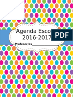 Agenda 2016 2017 Editable Parte 1