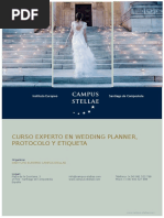 Curso Experto en Wedding Planner Protocolo y Etiqueta