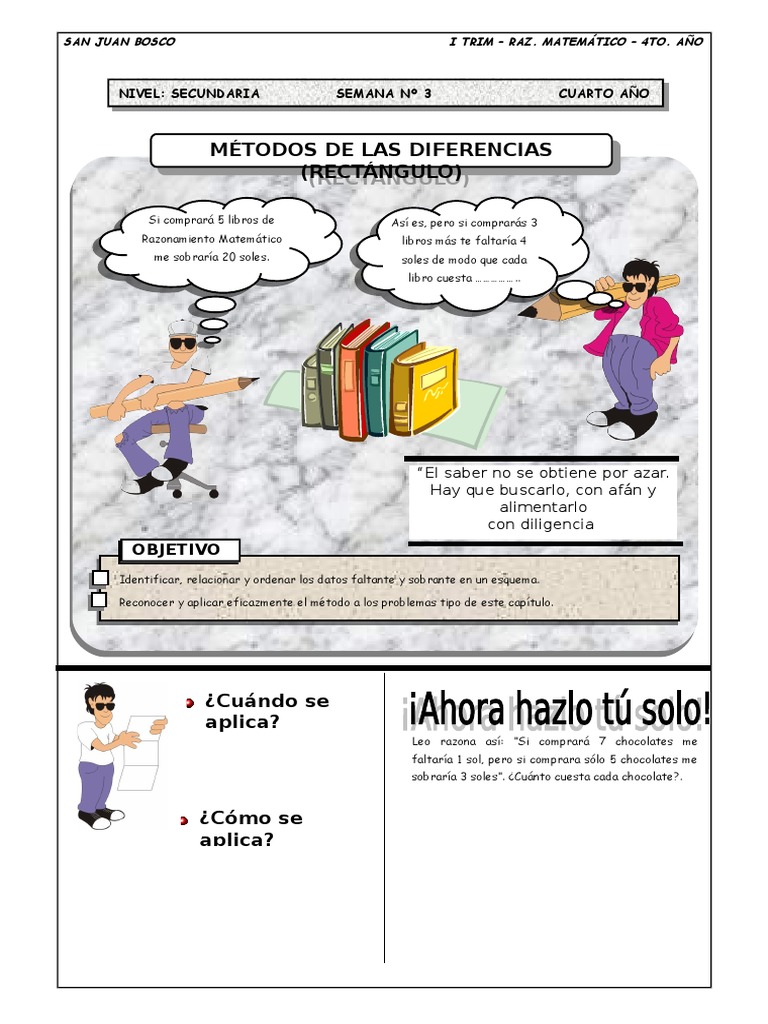 Métodos de Diferencias en Matemáticas | PDF