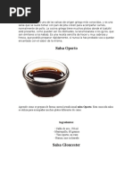 Mix de salsas marrones