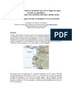 ECUADOR Producción de Aguas Servidas Tratamiento y Uso