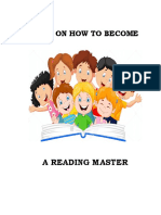 Keys On How To Become A Reading Master
