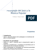 Pedagogia Del Jazz y La Musica Popular 