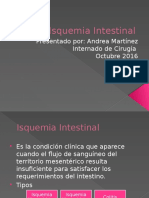 Isquemia Intestinal