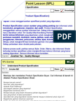 SPL InlineQC Product Specification