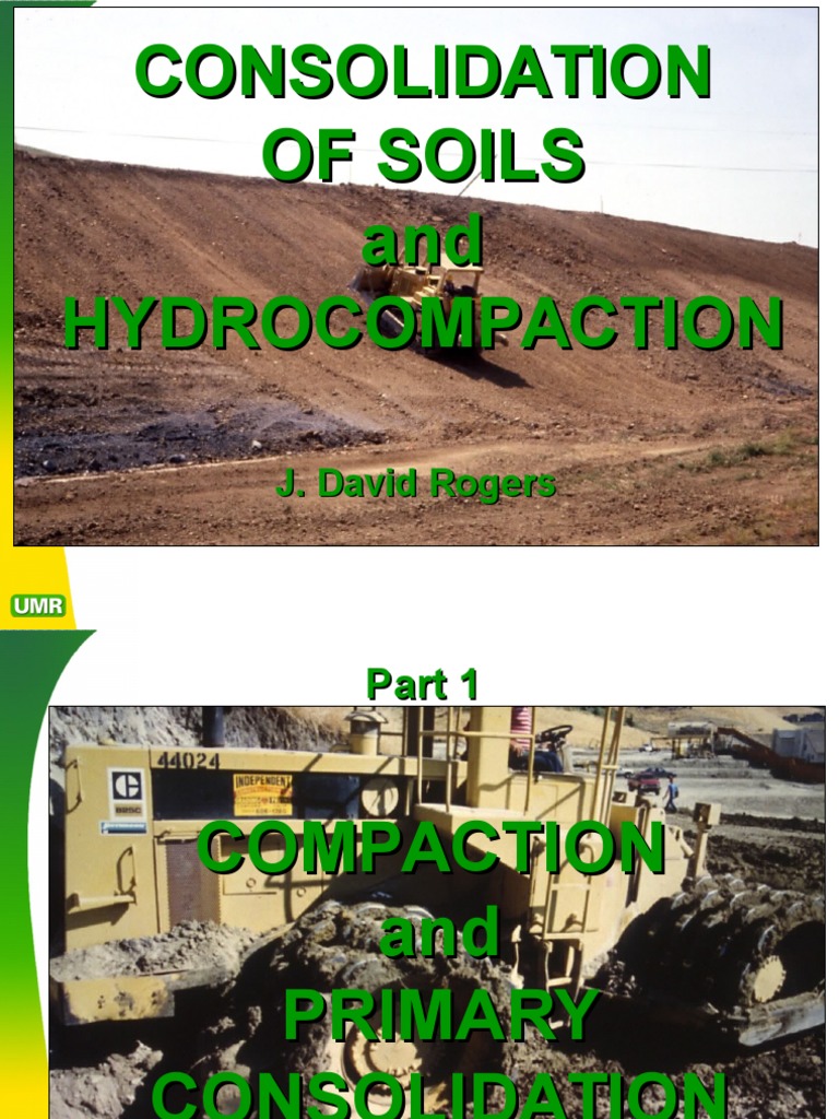 Consolidation and Hydrocompression-Pt1 | PDF