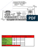 Examen Diagnostico 3ros Constituyentes