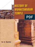 History of Munneshwaram, Sri Lanka