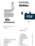 Documentos82167027294roland Barthes - LA - CAMARA - LUCIDA PDF