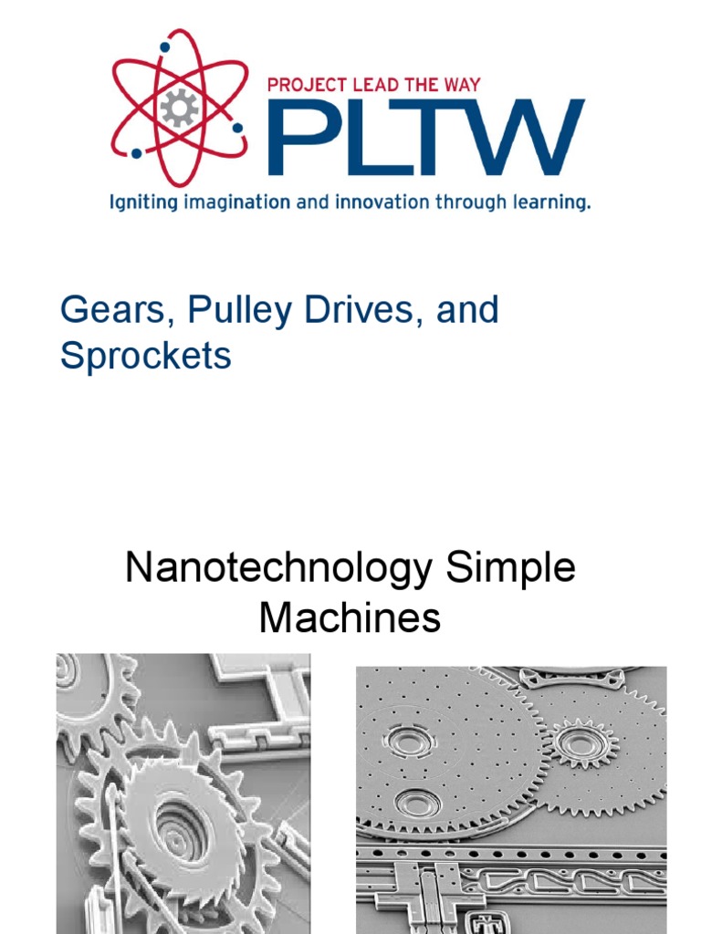 Gears Pulley Drives Sprockets PDF Gear Transmission (Mechanics)
