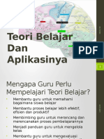 2 Teori Belajar Dan Aplikasinya Dalam Pendidikan