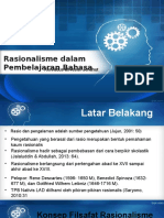 Rasionalisme Dalam Pembelajaran Bahasa: Konradus Silvester Jenahut