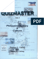 Philippine History Super Quiz Bee Reviewer by Quizmaster