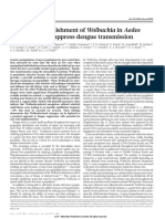 Successful Establishment of Wolbachia in Aedes Populations To Surppress Dengue Transmission PDF