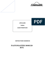 Ice Cream Pasteurizing Machine PASTOMASTER 60 RTX.pdf