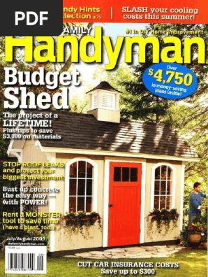 The Family Handyman #500 - 07&08.2009