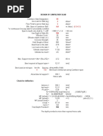 Flat Slab Design Using IS Code Method | PDF | Beam (Structure) | Column
