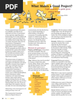 Essential Elements of Gold Standard PBL | PDF | Learning | Knowledge