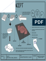 Concept (District Court) Architectural Design: Courtyard