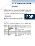 Routing in Cyberoam