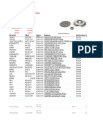 BLUE PRINT ADC43025 - K94 Clutch Kit Parts List