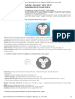Soal Dan Jawaban Quiz Arsitektur Komputer