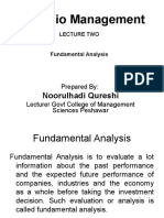 Fundamental Analysis 2016