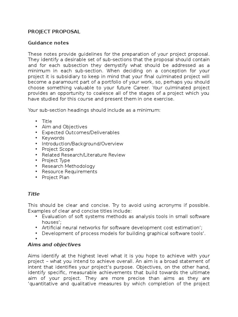 guidelines-for-project-proposal-pdf-software-development-process