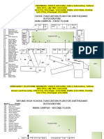 Evacuation Plan Earthquake - Fire SY 2016-17