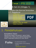 1. Silabi, Pengukuran Besaran Satuan Dan Vektor