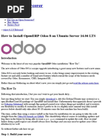The Open Sourcerer » How to Install OpenERP Odoo 8 on Ubuntu Server 14.04 LTS