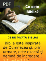 Ce Este Biblia
