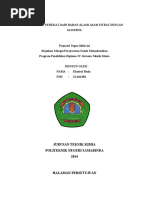 Download Khoirul Huda_Pembuatan Perekat Dari Bahan Alami Asam Sitrat Dengan Gliserol by Irul Aldani SN329509206 doc pdf