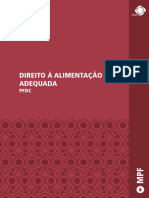 Direito À Alimentação Adequada MPF PFDC