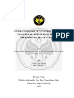 Penerapan Sensor Optocoupler Pada Alat Pengukur Kecepatan Angin Berbasis Mikrokontroler Avr Atmega8535