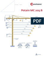 Grua Potain MC205B