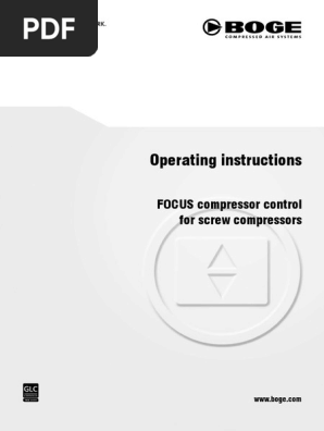 Boge Focus Control Manual