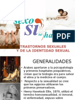 Trastornos Sexuales y de La Identidad Sexual