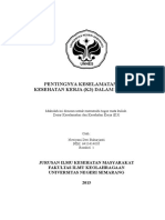 Pentingnya Keselamatan Dan Kesehatan Kerja 