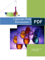 Laporan Praktikum Kecepatan Reaksi 2