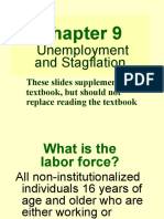 Unemployment and Stagflation: These Slides Supplement The Textbook, But Should Not Replace Reading The Textbook