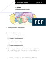 Ficha 5 Tema 2las Placas Tectonicas G2bach