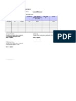 Form No: Foms-500 Form Title: Foms FBG Installation Sheet