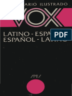 Diccionario VOX Latino PDF