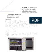 2009 - 04 - 17 Manual de Instalación TRX 8531
