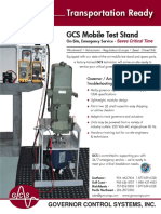 Transportation Ready: GCS Mobile Test Stand GCS Mobile Test Stand