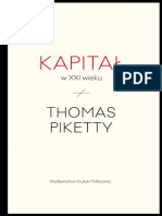Piketty Thomas Kapitał W XXI Wieku 2015