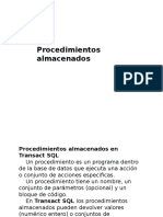 Procedimientos Almacenados 1